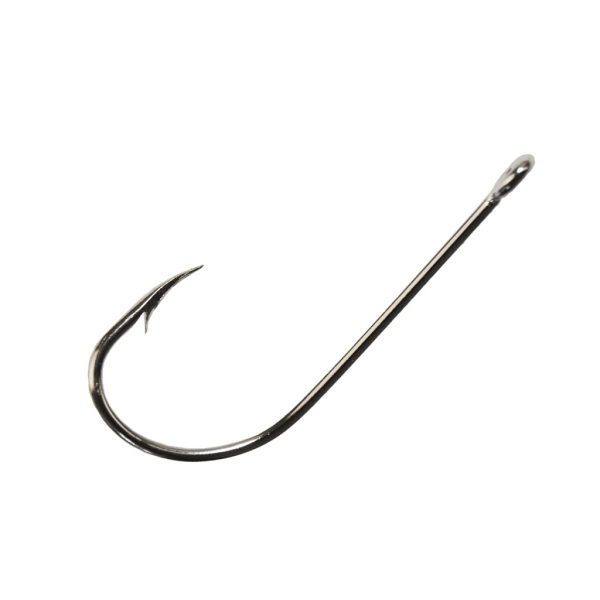 Mustad Long Shank Beak Nickel 2/0 Füles, Szakállas Horog 25db