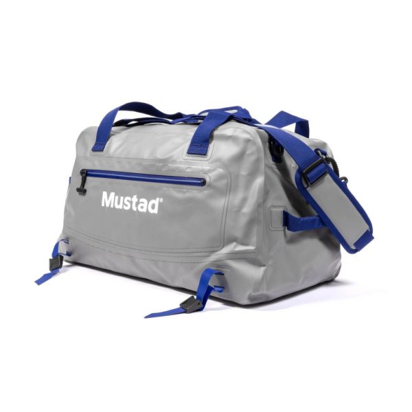 Mustad Daybreak Dry Duffel Bag 50l Szürke-Kék Vízhatlan Táska