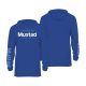 Mustad Kék Brand Longsleeve UV With Hood L Kapucnis Hosszú Ujjú Póló