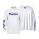 Mustad Világosszürke Brand Longsleeve UV 2XL Hosszú Ujjú Póló