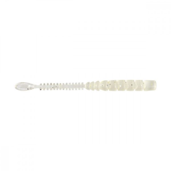 Mustad Aji Beaver Tail 2.5'' White Luminous Plasztik Csali 12db