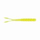 Mustad Aji Split Tail 2'' Clear Chartreuse Plasztik Csali 12db