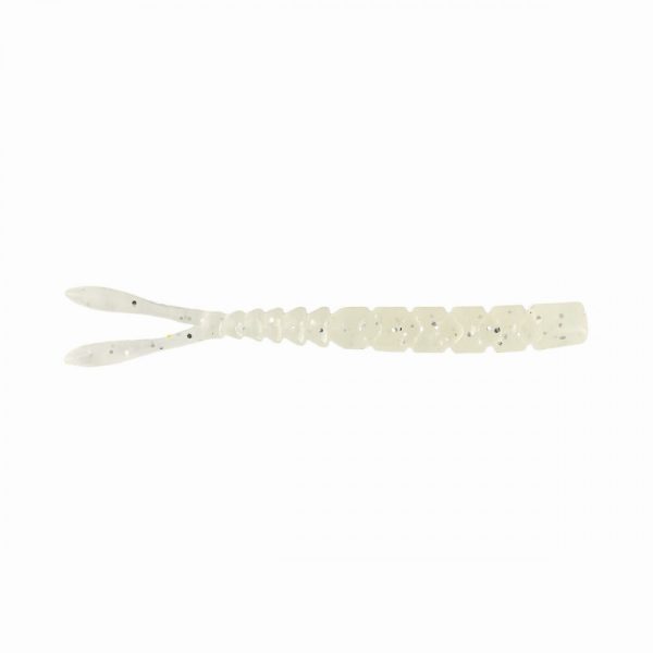 Mustad Aji Split Tail 2'' White Luminous Plasztik Csali 12db