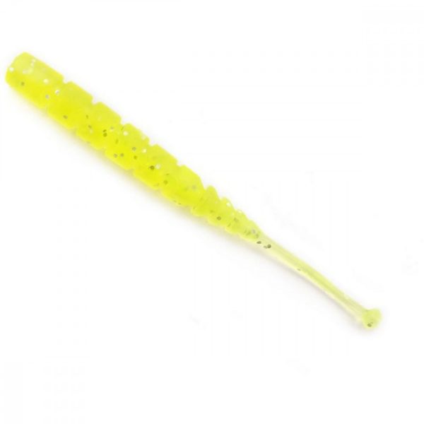 Mustad Aji Ball Tail 2'' Clear Chartreuse Plasztik Csali 12db