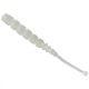 Mustad Aji Ball Tail 2'' Clear Luminous Silver Glitter Plasztik Csali 12db