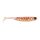 Mustad Mezashi Z-Tail Minnow 3.5" Red Gold Glitter Plasztik Csali 6db