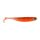 Mustad Mezashi Z-Tail Minnow 3.5" Transparent Red Plasztik Csali 6db