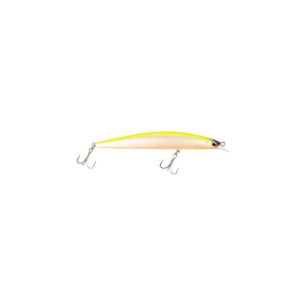 Mustad Gonta Minnow 007 S Ghost Chartreuse 11cm 14gr Süllyedő Wobbler