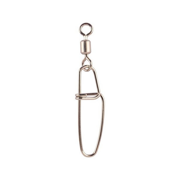 Mustad SS Rolling W/ Insurance Snap 3 7db Forgókapocs