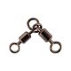 Mustad Power 3-Way Swivel 2/0 5db Dupla Forgó