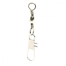   Mustad Barrel Swivel With Interlock Snap 1/0×B5 6db Forgókapocs