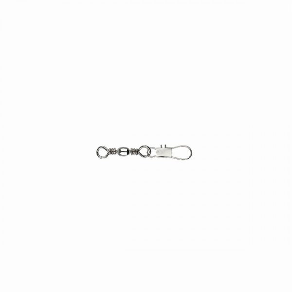 Mustad Barrel Swivel With Interlock Snap 7×B3 10db Forgókapocs