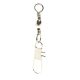 Mustad Barrel Swivel With Interlock Snap 10×B2 10db Forgókapocs