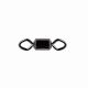 Mustad Rolling Swivel W/Diamond Eye 10 10db Forgó