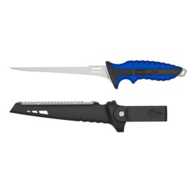   Mustad 17,78cm 4116 Stainless Steel Ultra Flex Fillet Knife Kék Filézőkés