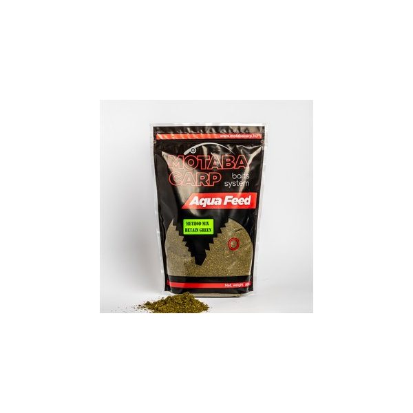 MOTABA CARP METHOD MIX BETAIN GREEN 800gr - Etetőanyagok - Hallisztes