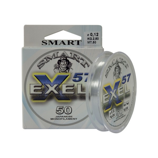 Maver Monofilo Exel 57 50m 0,090mm Monofil előkezsinór