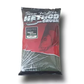   Serie Walter SW Method Crush 50/50 Squid-Green Hallisztes Etetőanyag 1kg