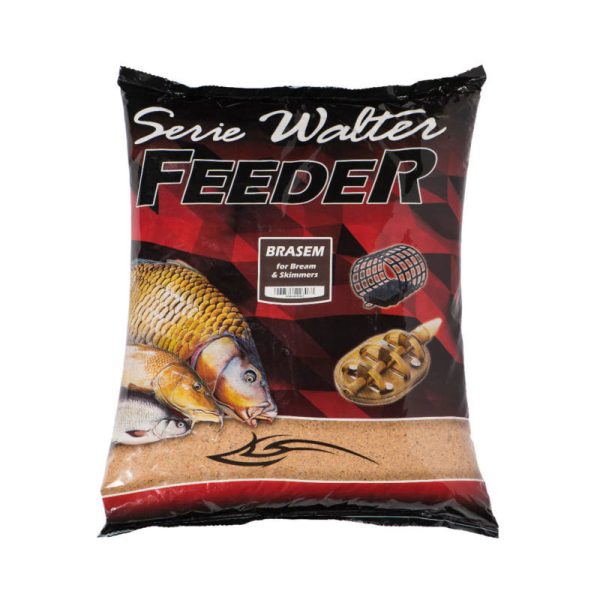 Serie Walter SW Feeder etetőanyag Brassem, Halliszt mentes, Feeder horgászat, 2kg - Csalizás, etetés|Etetőanyagok