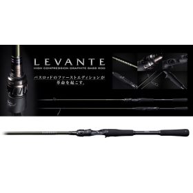   Megabass Levante JP F5-611LV Baitcast 210cm 10,5-42gr 1 Részes Casting Pergető Bot