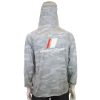 Major Craft Sun Protection Hoodie Világosszürke UV Álló Kapucnis Felső 2XL