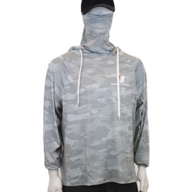   Major Craft Sun Protection Hoodie Világosszürke UV Álló Kapucnis Felső 3XL