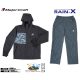 Major Craft Rain-X Fekete Kétrészes Esőruha M