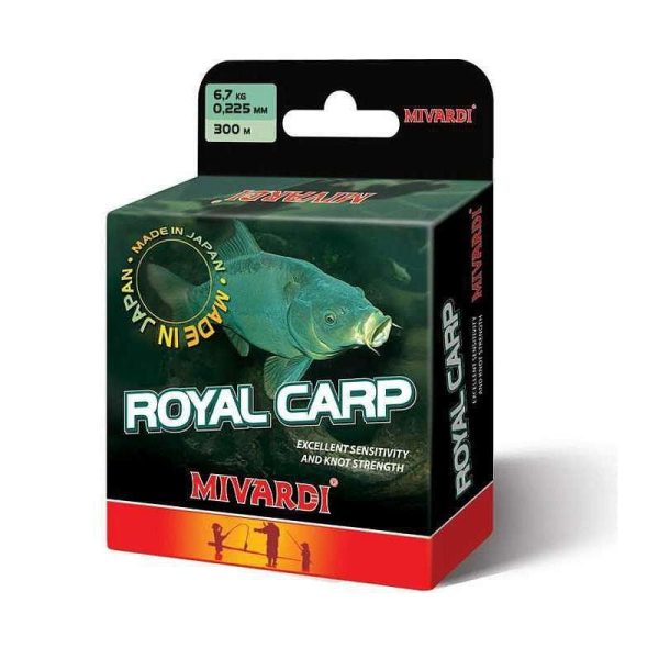 Mivardi Royal Carp 0,255mm 600m Monofil Főzsinór