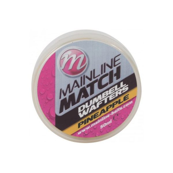 Mainline Match Dumbell Wafters 10 mm - Yellow - Pineapple - wafters horogcsali
