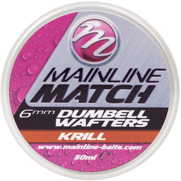 Mainline Match Dumbell Wafters Red Krill Horogcsali 6mm