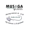 Musaga Swallow 2 2,0gr Jig Fej 4db