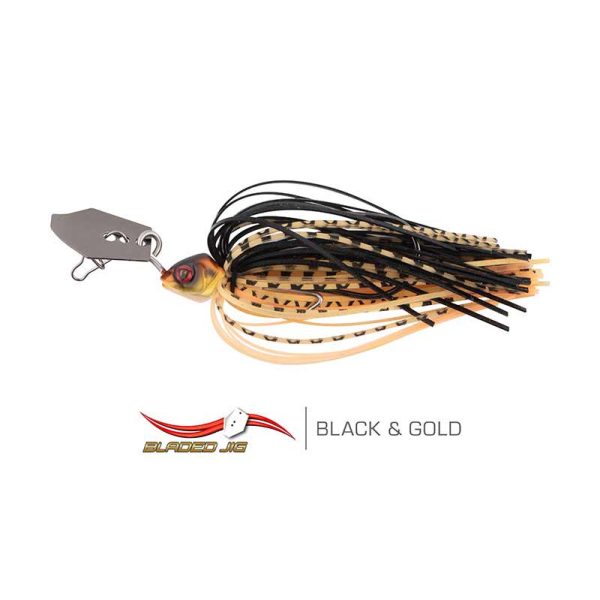 Fox Rage Bladed Jig 7gr Black & Gold Szoknyás Jig