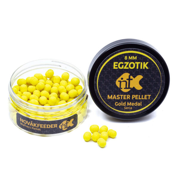 Novák Feeder Gold Medál Master Pellet 8mm Egzotik Wafters Pellet 25gr