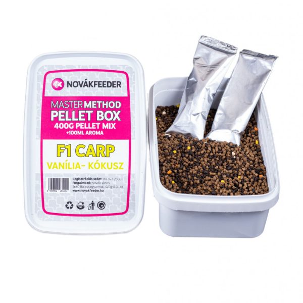 Novák Feeder F1 Carp Master Method Pellet Box 400gr