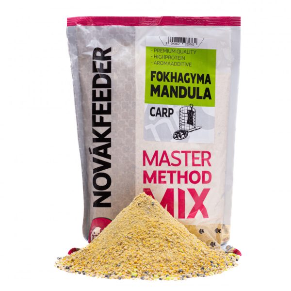 Novák Feeder Master Method Mix Fokhagyma-Mandula Etetőanyag 900gr