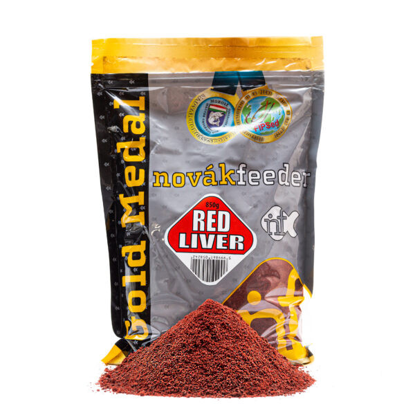 Novák Feeder Gold Medál Red Liver Etetőanyag 850gr