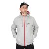 Fox Rage Voyager Zip Hoody Light Grey Zipzáras Pulóver 2XL