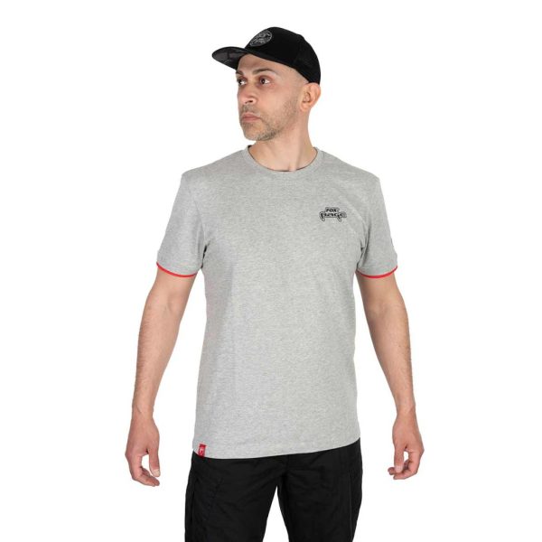 Fox Rage Voyager Tee Dark Grey Világosszürke Póló M
