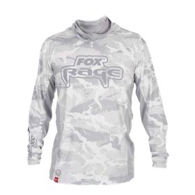 Fox Rage UV Hooded Light Camo Top Kapucnis Pulóver XL