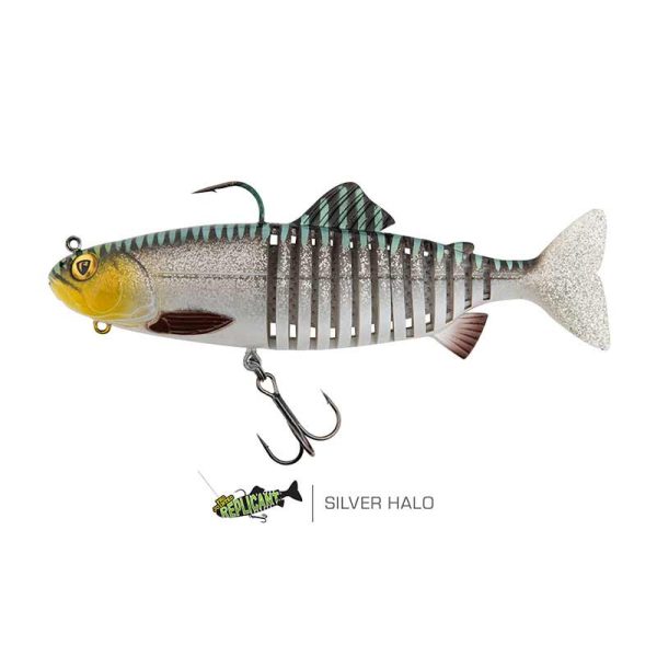 Fox Rage Jointed Replicant 15cm 60gr Silver Halo Gumihal