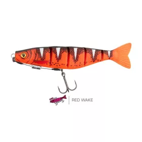 Fox Rage Pro Shad Jointed Loaded 18cm UV Red Wake Gumihal