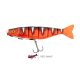 Fox Rage Pro Shad Jointed Loaded 14cm UV Red Wake Gumihal