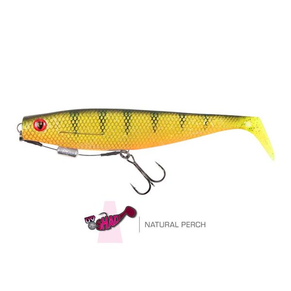 Fox Rage Pro Shad 14cm Loaded Natural Perch Gumihal