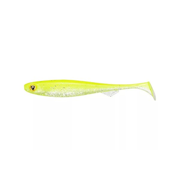 Fox Rage Slick Shad Ultra UV 9cm Chartreuse Gumi Műcsali