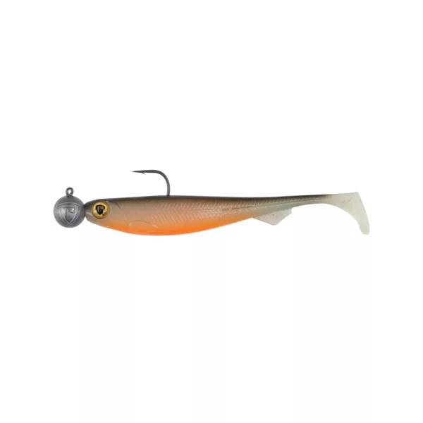 Fox Rage Bulk Loaded Slick Shads UV Hot Olive 11cm 3/0 12gr Plasztik Csali