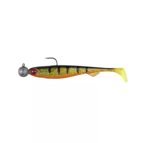   Fox Rage Bulk Loaded Slick Shads UV Perch 13cm 4/0 15gr Plasztik Csali