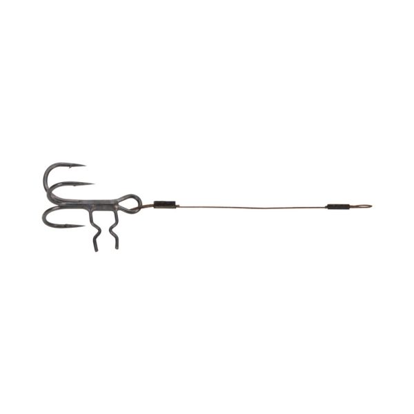 Fox Rage Strike Point Közepes Csali 6,5cm 26lb 6-os méret Stinger Szerelék 2db