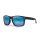 Fox Rage Transparent Black Brown Lens Mirror Blue Sunglasses Napszemüveg