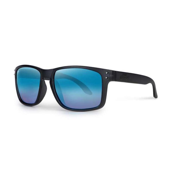 Fox Rage Transparent Black Brown Lens Mirror Blue Sunglasses Napszemüveg