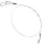 Fox Rage Rage Strike Point Jerk Leader Single Strand Titanium Ragadozó Előke 2db 1,0mm 40cm